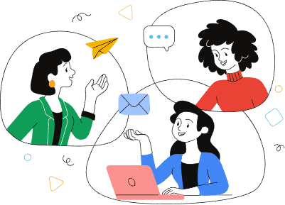 Cloud developers collaborating